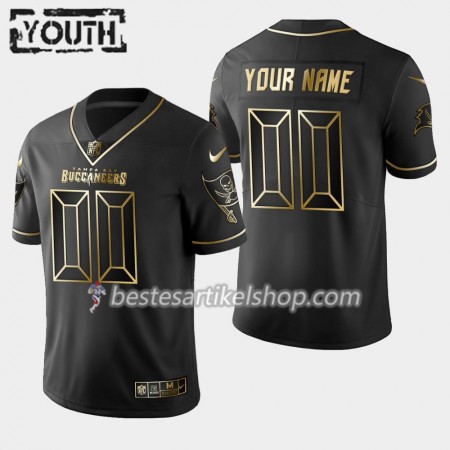 Kinder Tampa Bay Buccaneers Trikot Nike Schwarz Golden Edition - Personalisiert